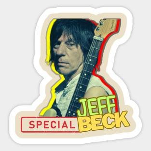 Special Jeff Beck // Retro Style Edition Sticker